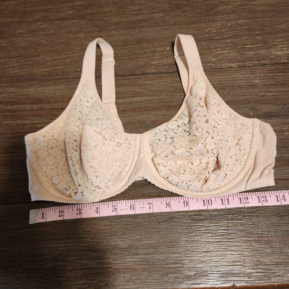 Chantelle Norah Comfort underwire Bra Blush 38DD - Picture 3 of 10